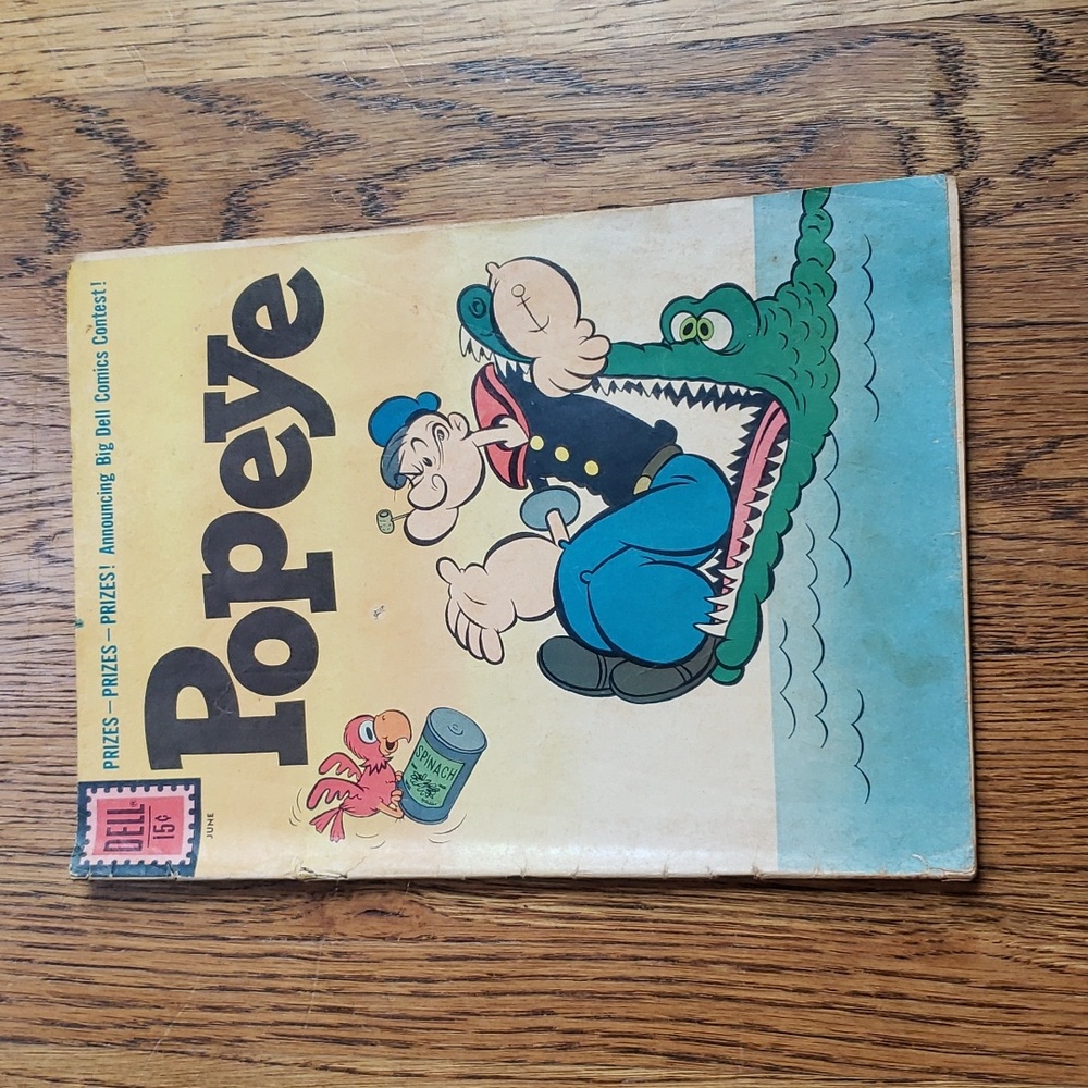 Vintage 60s Popeye Vol. 1 No. 59 Dell Comics Comic Book